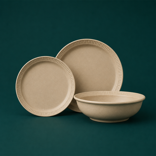 Levante Porcelain Dinner Set – 18 Pieces