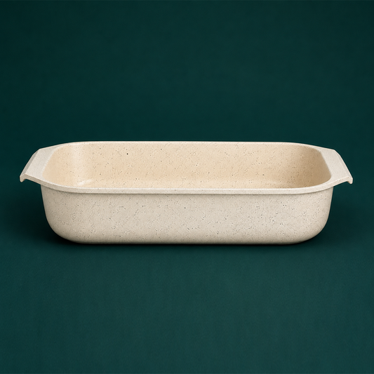 Premium Non-Stick Granite Rectangular Roaster