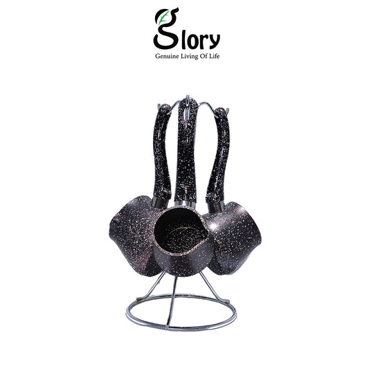 Coffee pot, 3 pieces + stainless steel stand