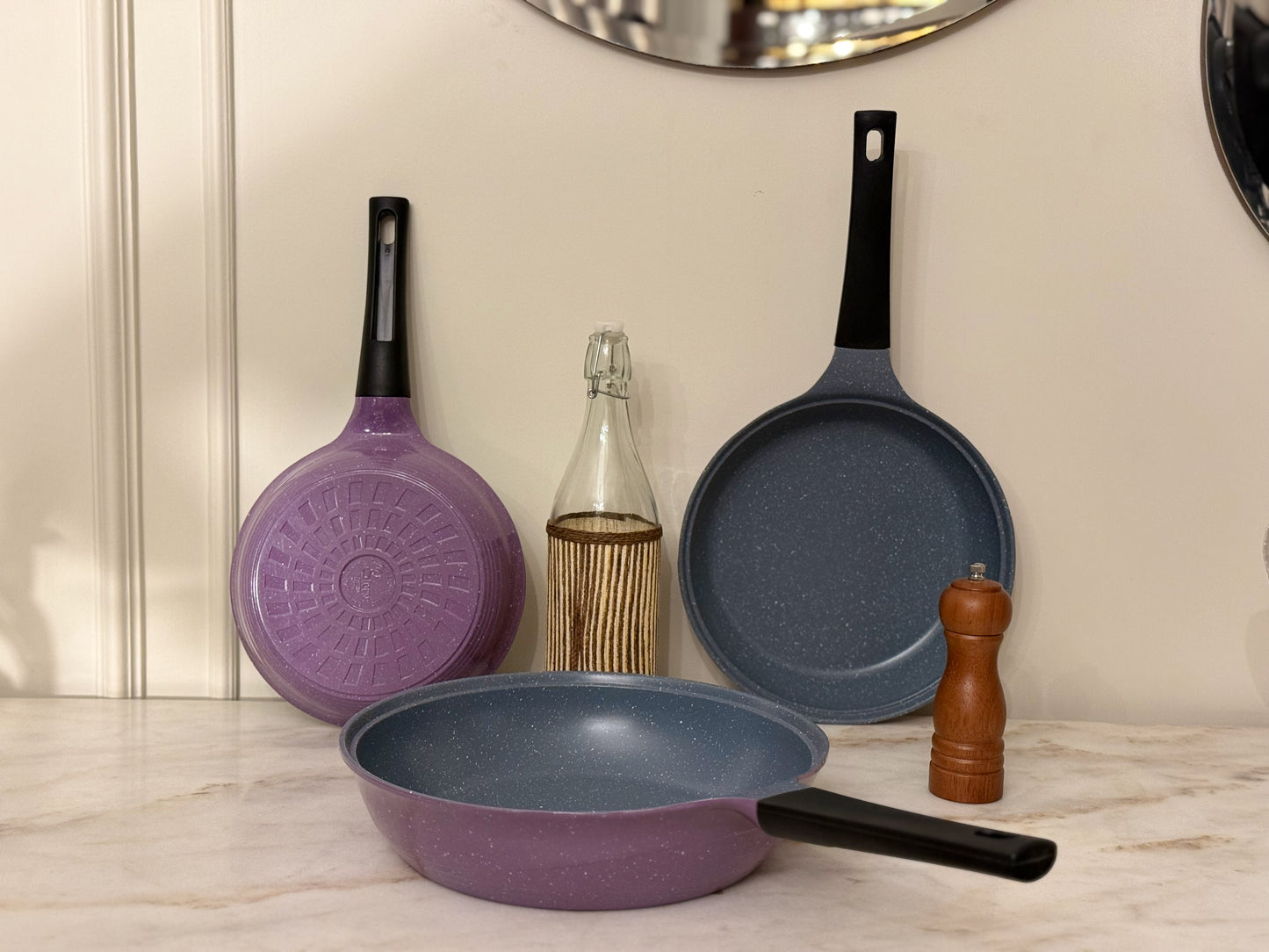 Frying pan LUX  set